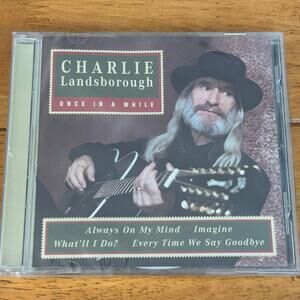 Charlie Landsborough – Once In A While CD 2001 Country Folk Telstar Sealed